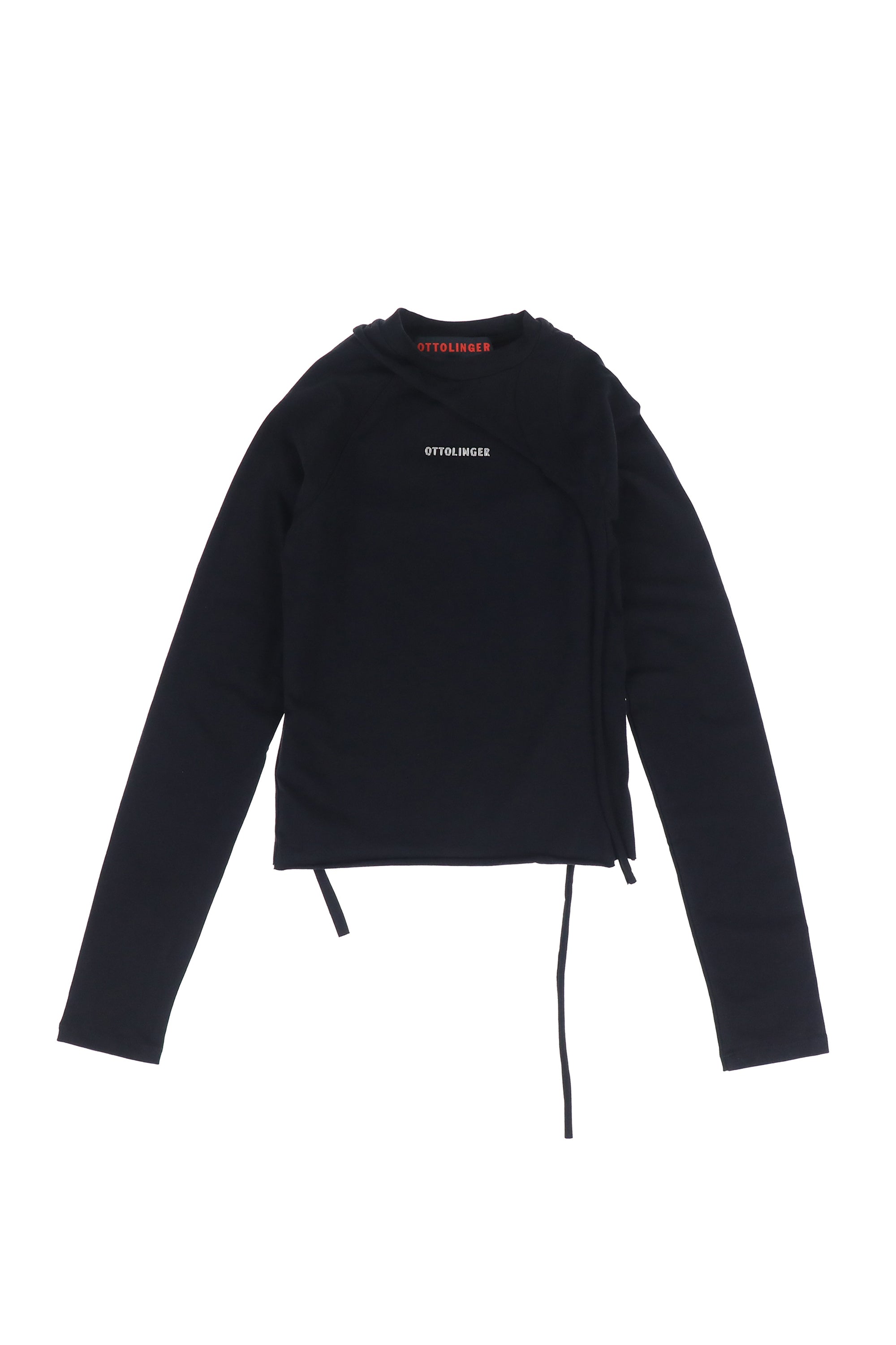 OTTOLINGER オットリンガー FW23 DECONSTRUCTED TOP / BLK -NUBIAN