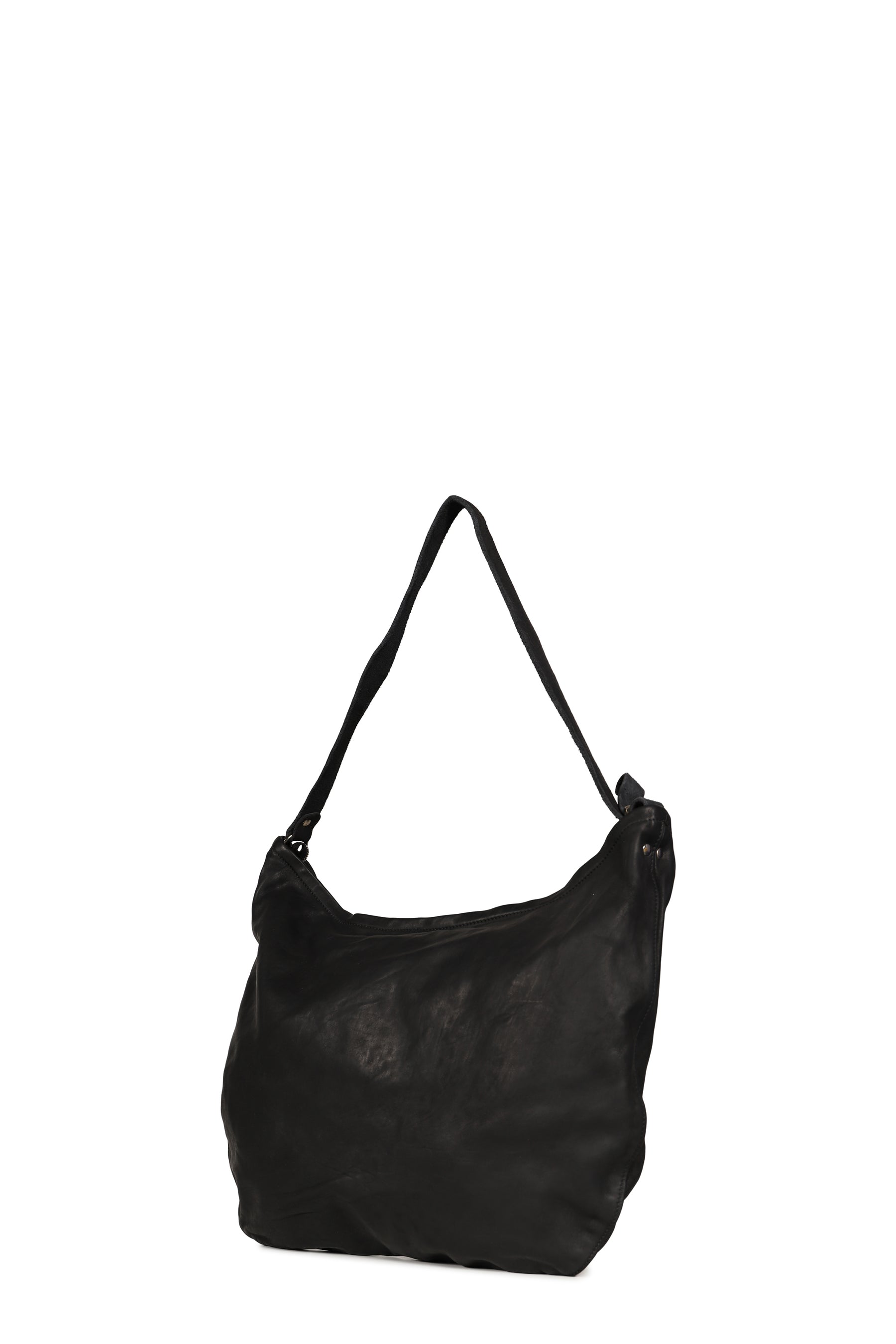LARGE CROSSBODY BAG -HORSE FULL GRAIN / BLK