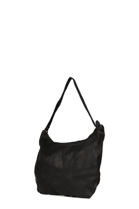 LARGE CROSSBODY BAG -HORSE FULL GRAIN / BLK