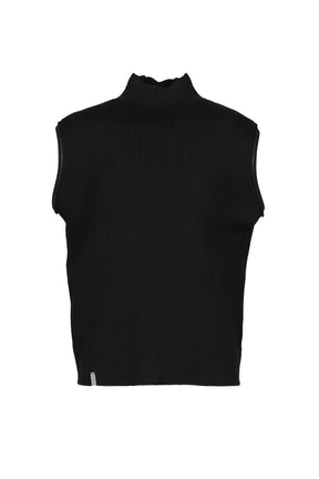 CLRT KNITTED TOP / INKY GRY