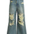 GRUNGE WIDE DENIM PANTS / IND