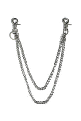 TINY CUBAN DOUBLE CHAIN ​​/ SIL