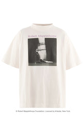MT_SS T-SHIRT/MELODYSHOE / WHT