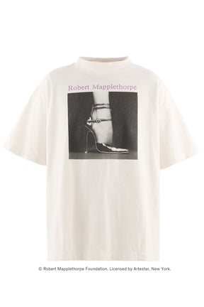 MT_SS T-SHIRT/MELODYSHOE / WHT