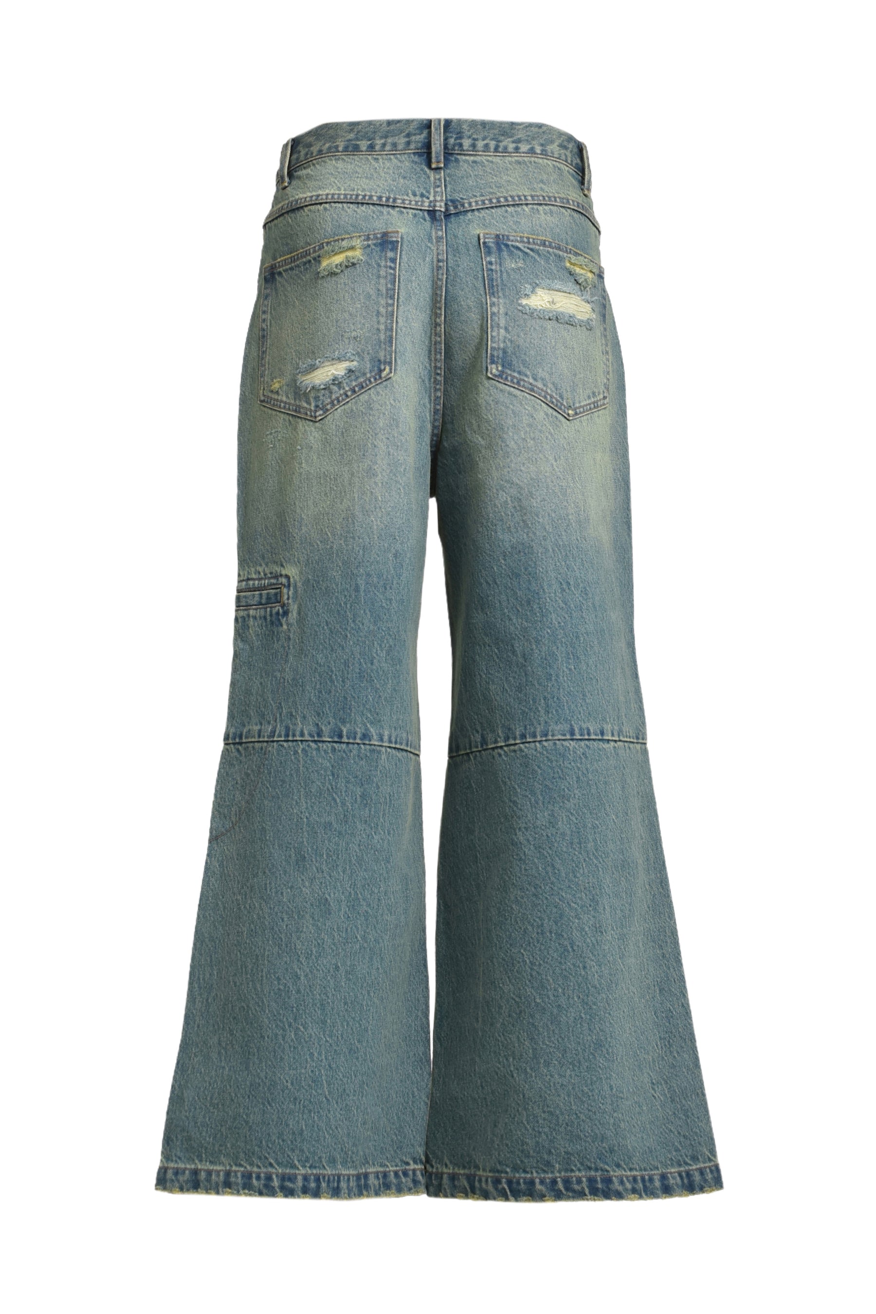 GRUNGE WIDE DENIM PANTS / IND