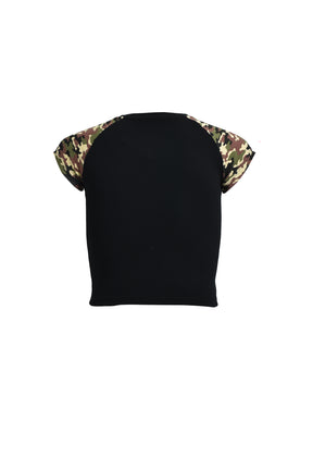 ONE LOGO W TEE / BLK CAMO