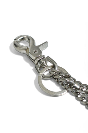 TINY CUBAN DOUBLE CHAIN ​​/ SIL