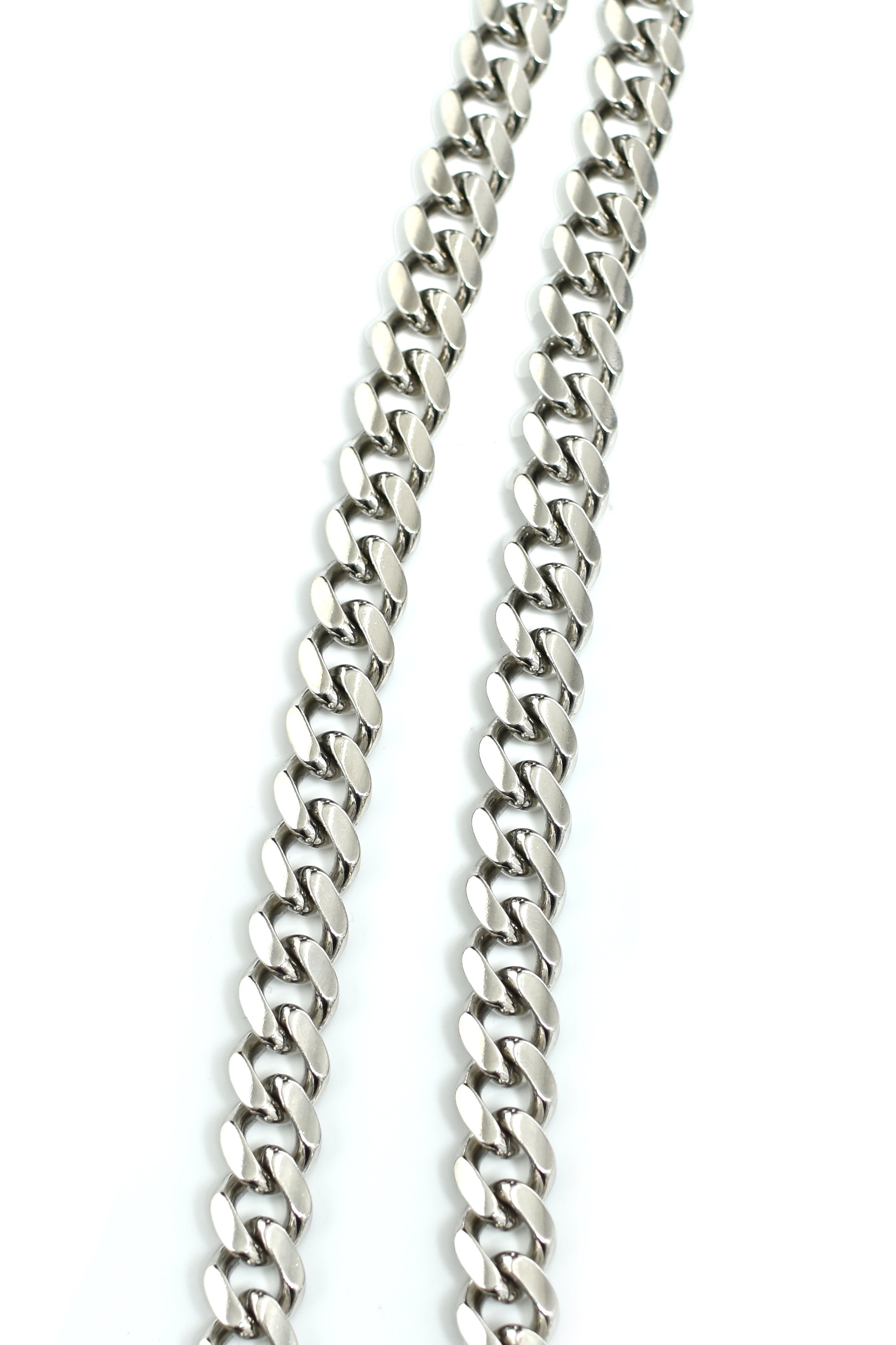 FILTH フィルス FW25 TINY CUBAN DOUBLE CHAIN / SIL - NUBIAN ヌビアン