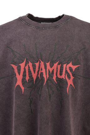 VIVAMUS BUTTERFLY T-SHIRT / BLACK