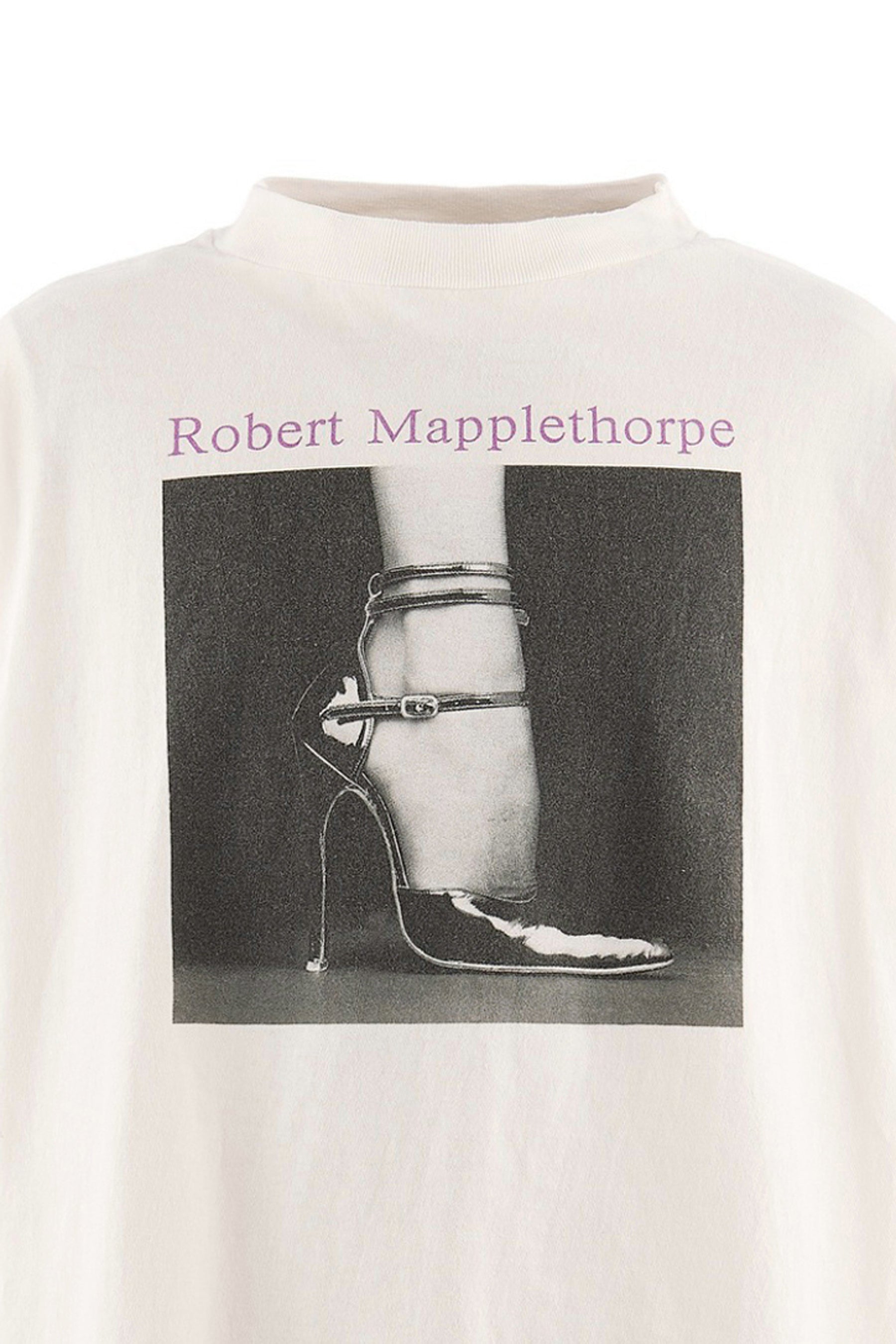 MT_SS T-SHIRT/MELODYSHOE / WHT
