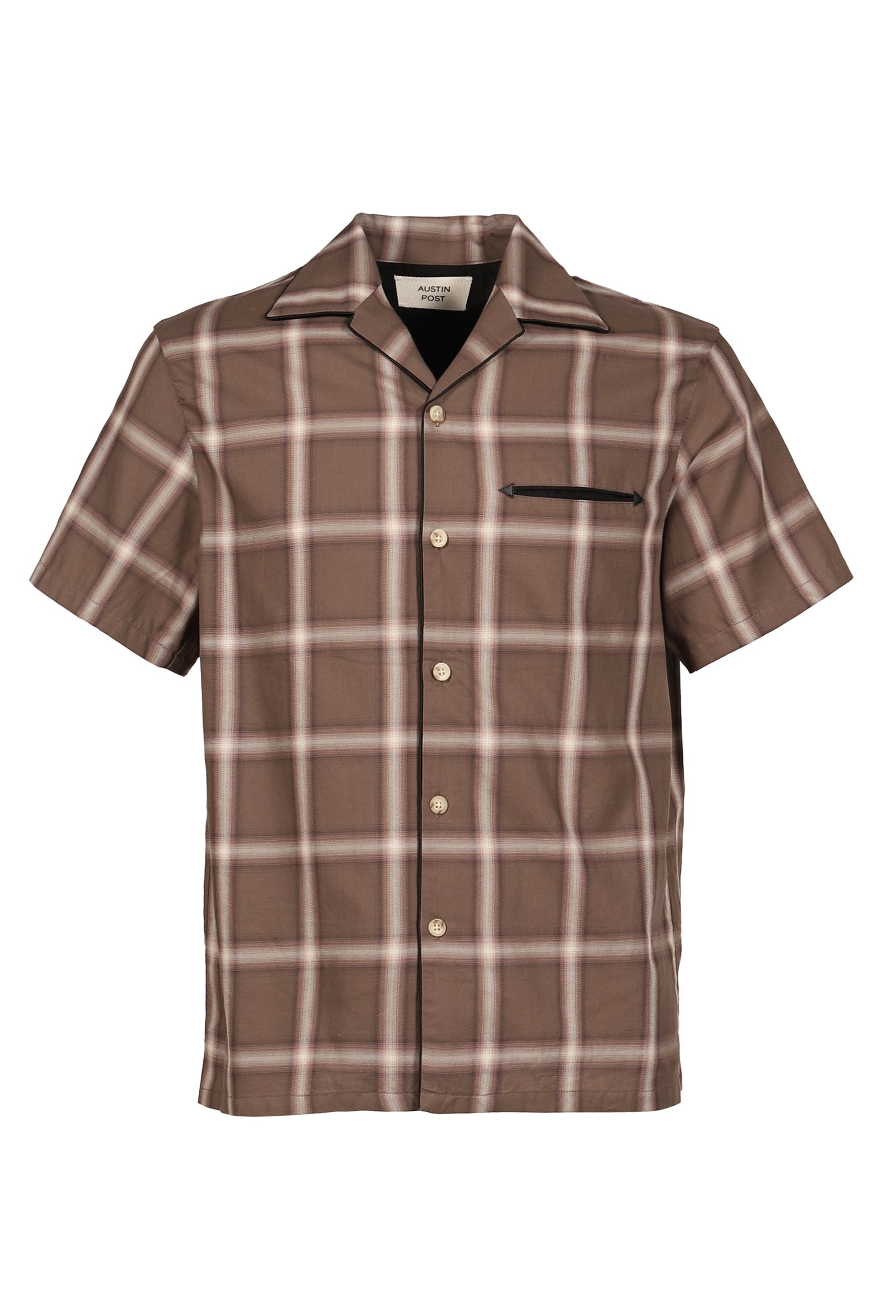 SUNDOWN PLAID SHIRT / BRW PLAID