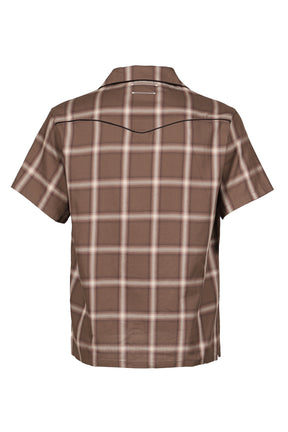 SUNDOWN PLAID SHIRT / BRW PLAID