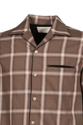 SUNDOWN PLAID SHIRT / BRW PLAID