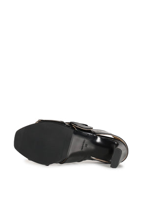 4 CM BELT SANDAL / BLK