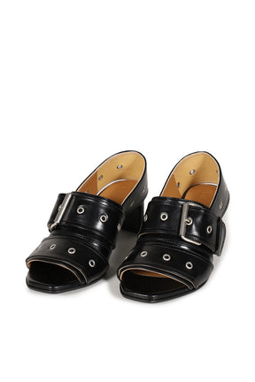 4 CM BELT SANDAL / BLK