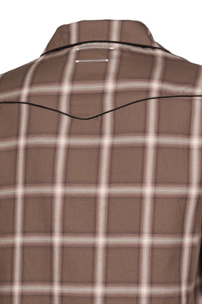 SUNDOWN PLAID SHIRT / BRW PLAID