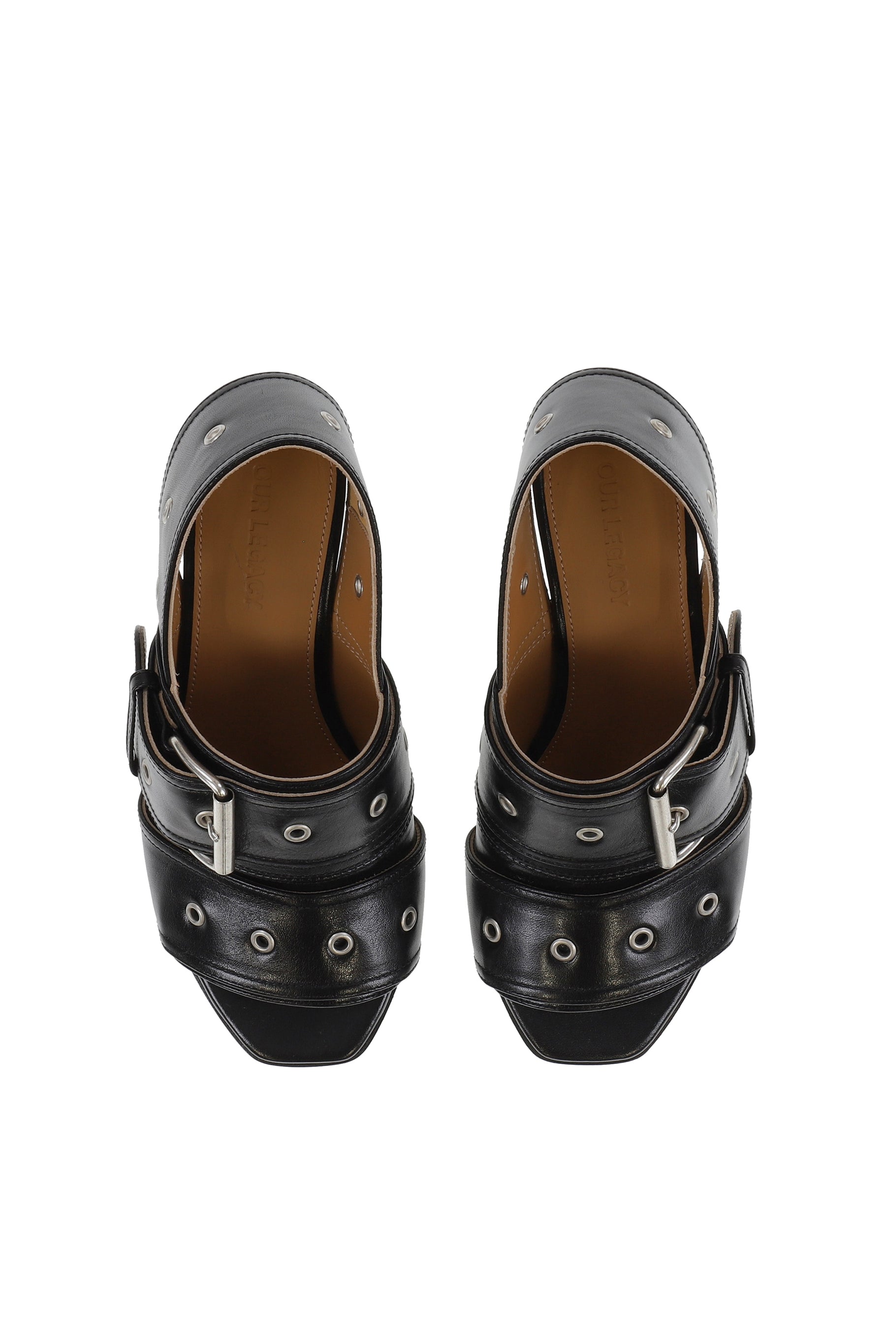 4 CM BELT SANDAL / BLK