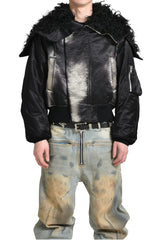 SUN FADED N2-B BOMBER JACET / FADED BLK