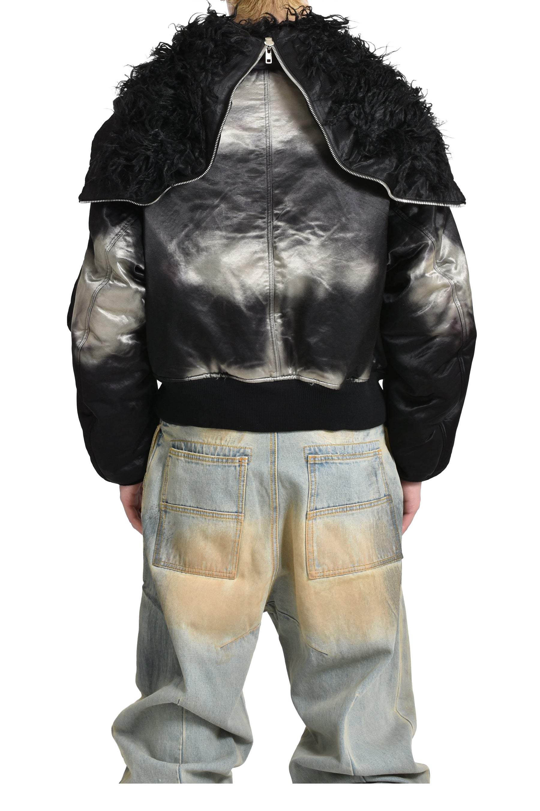 SUN FADED N2-B BOMBER JACET / FADED BLK