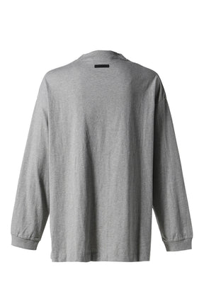 JERSEY LONG SLEEVE TEE / D.HEATHER