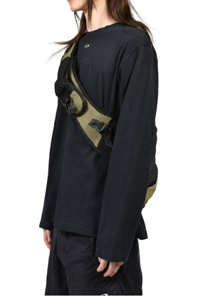 SLING BAG / GRN BLK