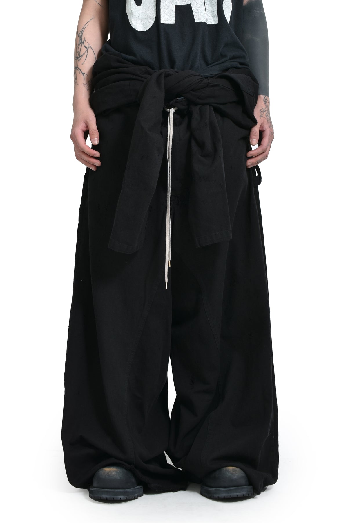 COVERALL PANT / BLK