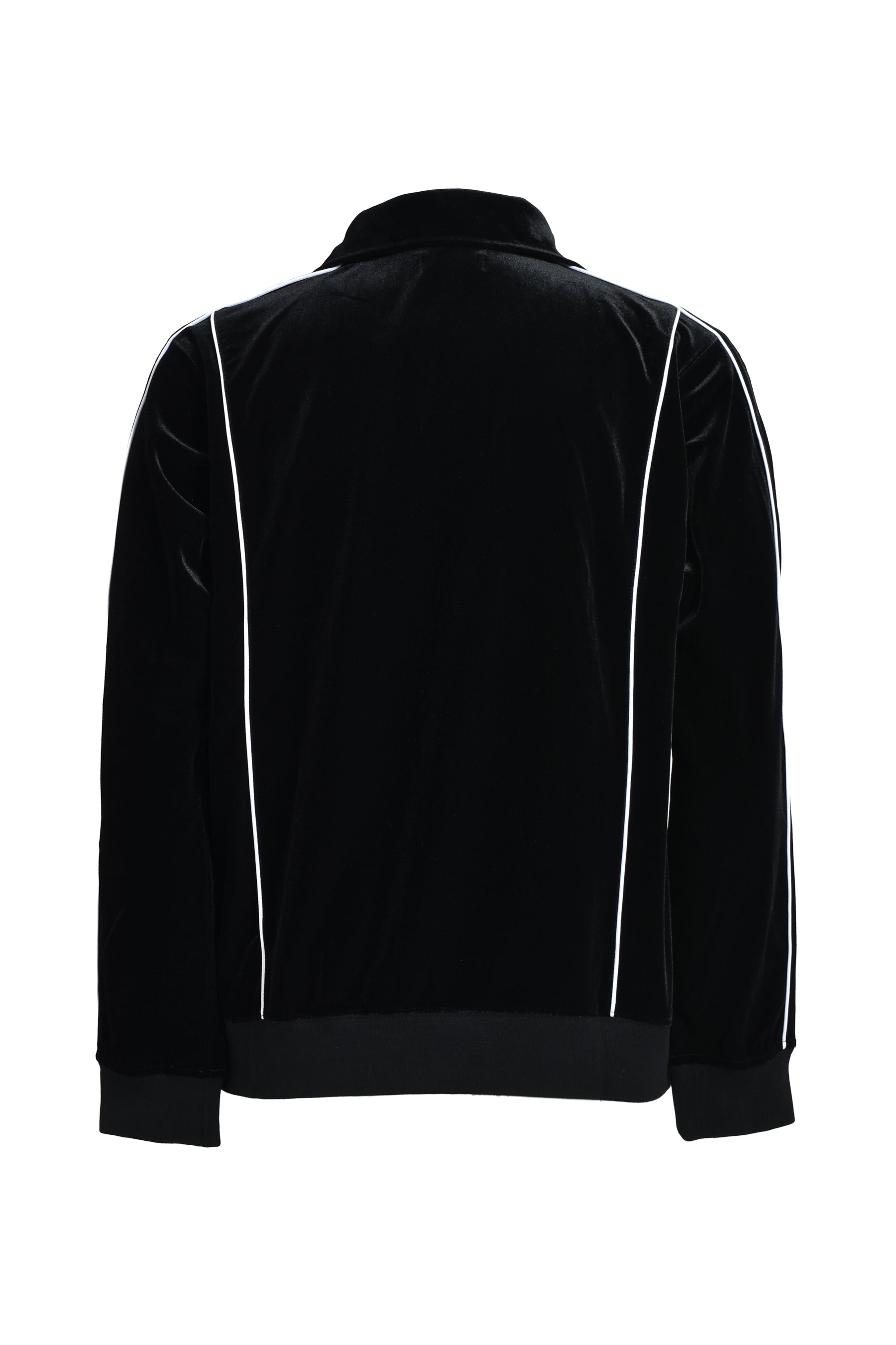 VELOUR TRACK JACKET V2 / BLK