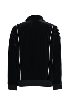 VELOUR TRACK JACKET V2 / BLK