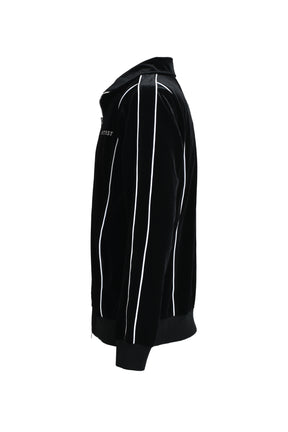 VELOUR TRACK JACKET V2 / BLK