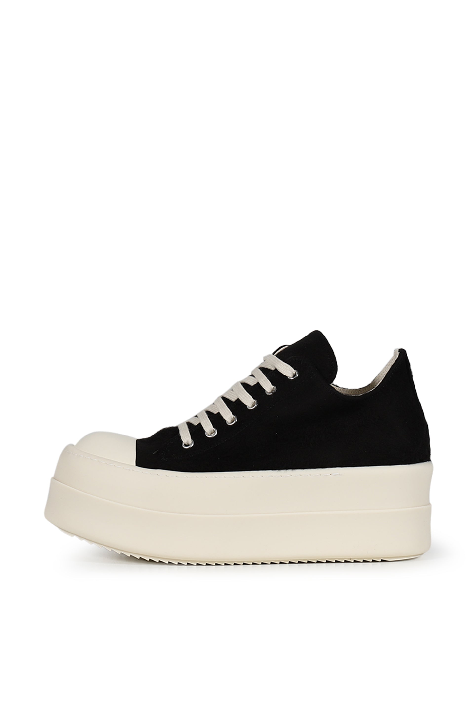 DOUBLE BUMPER LOW SNEAKS / BLK/MILK