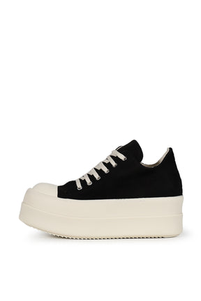 DOUBLE BUMPER LOW SNEAKS / BLK/MILK 