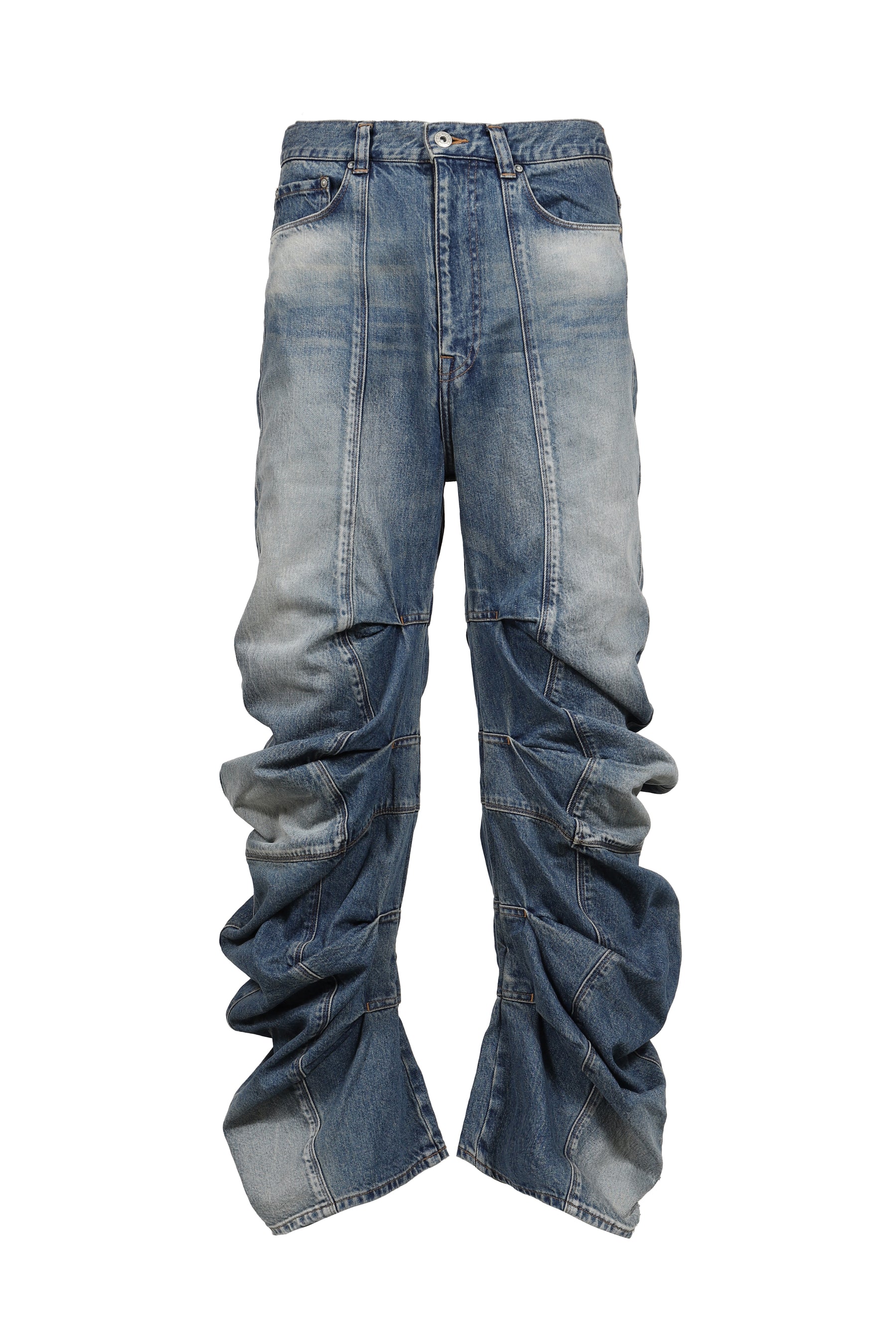 STRATA DRAPING JEANS / IND