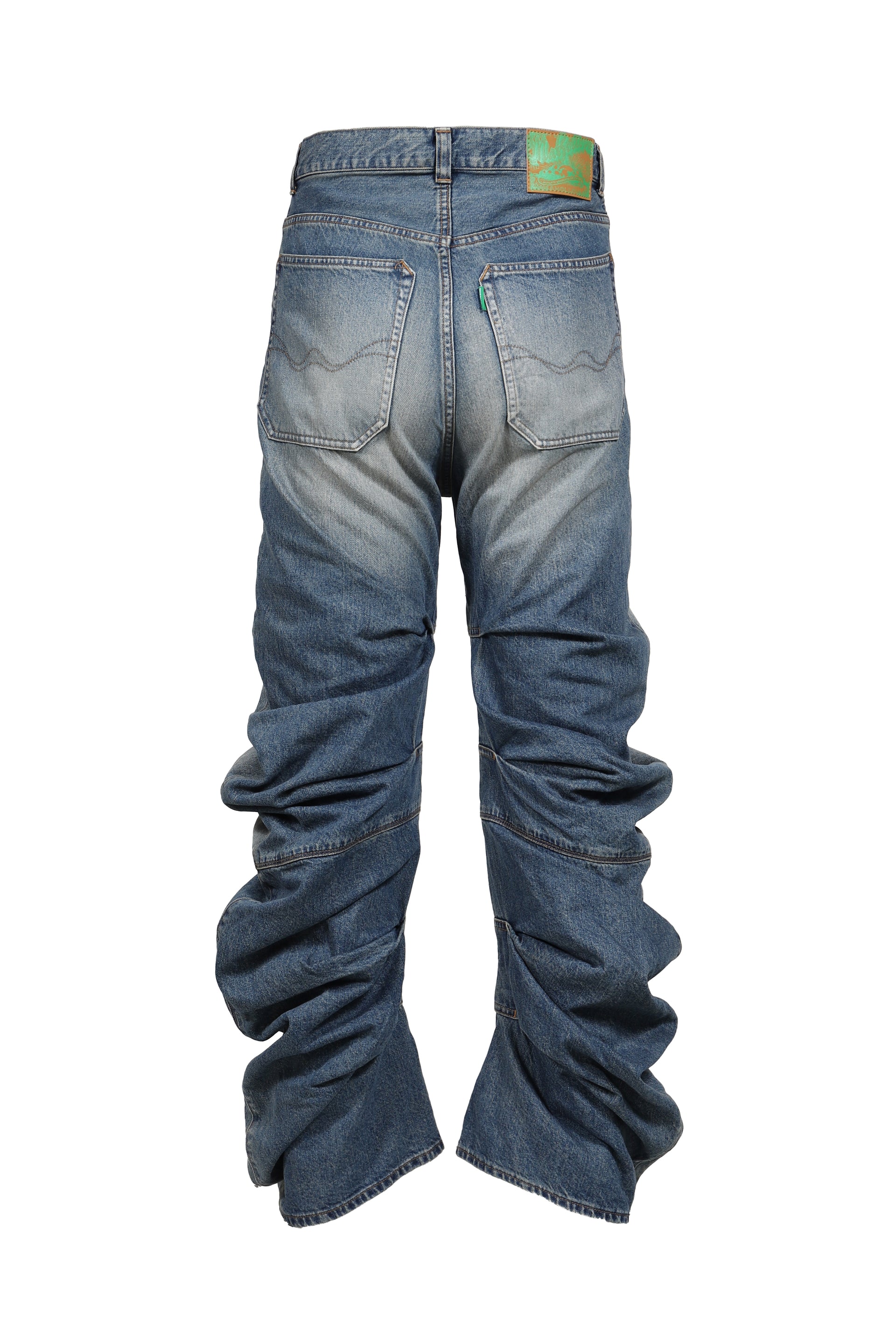 STRATA DRAPING JEANS / IND
