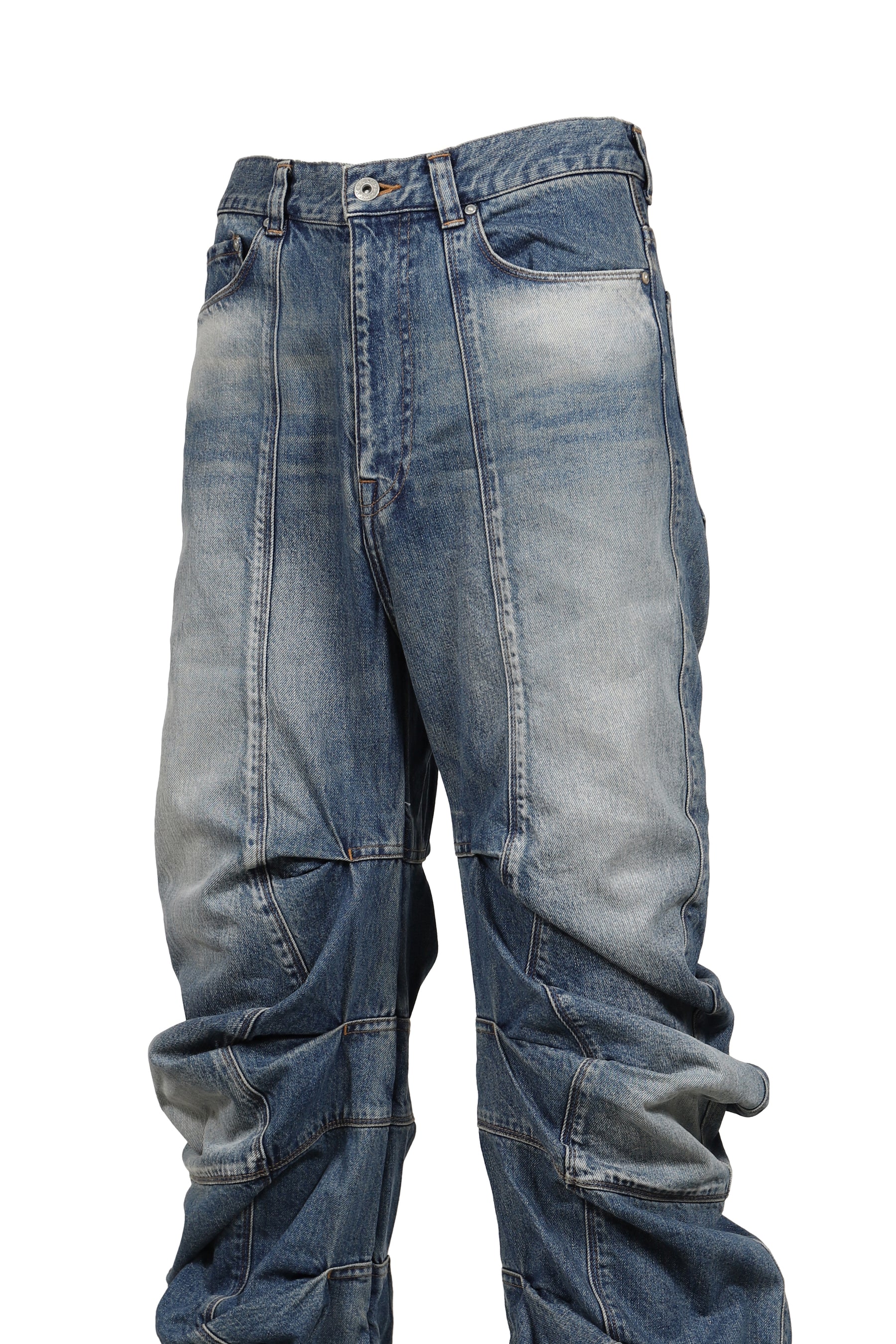 STRATA DRAPING JEANS / IND