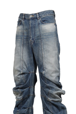 STRATA DRAPING JEANS / IND
