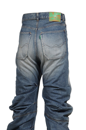 STRATA DRAPING JEANS / IND