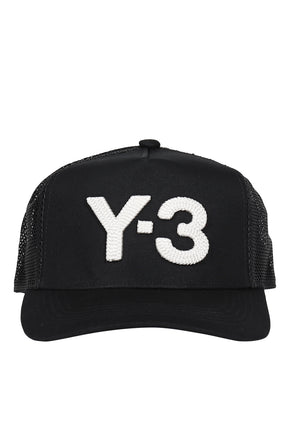 Y-3 TRUCKER CAP / BLK