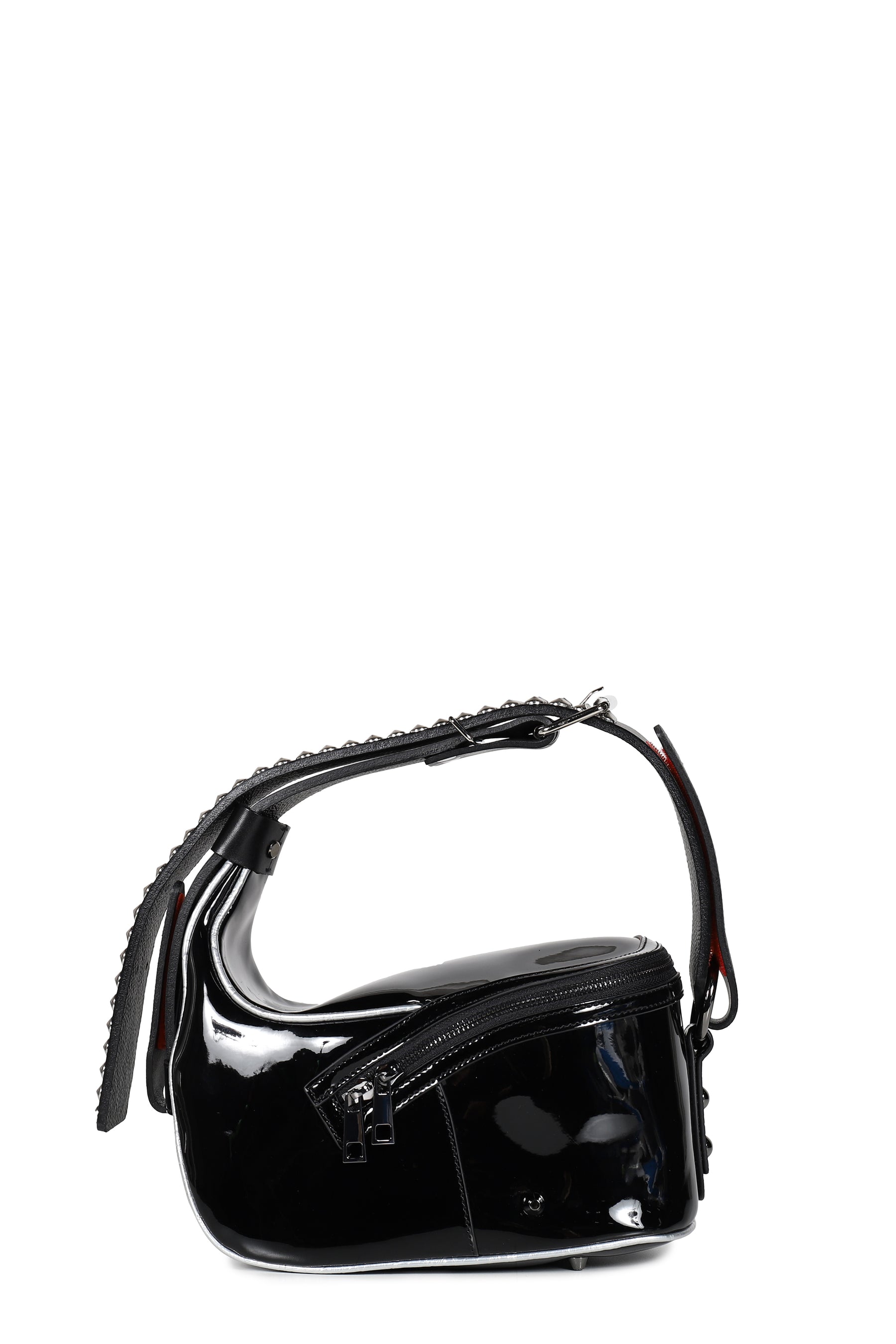 STUDDED BEAUTY BAG / BLK