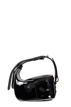 STUDDED BEAUTY BAG / BLK