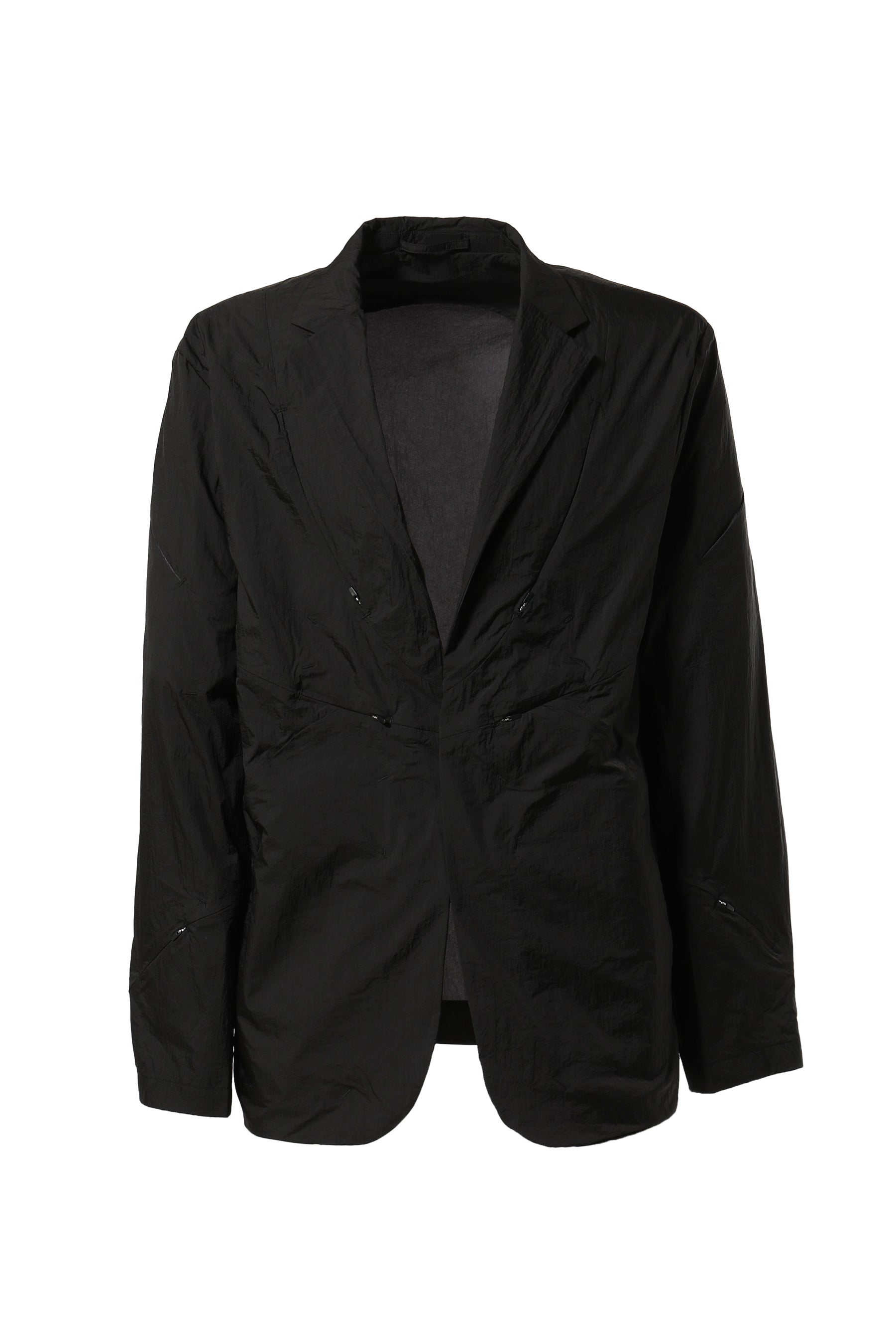 POST ARCHIVE FACTION SS23 5.0+ JACKET CENTER / BLK/CHA - NUBIAN