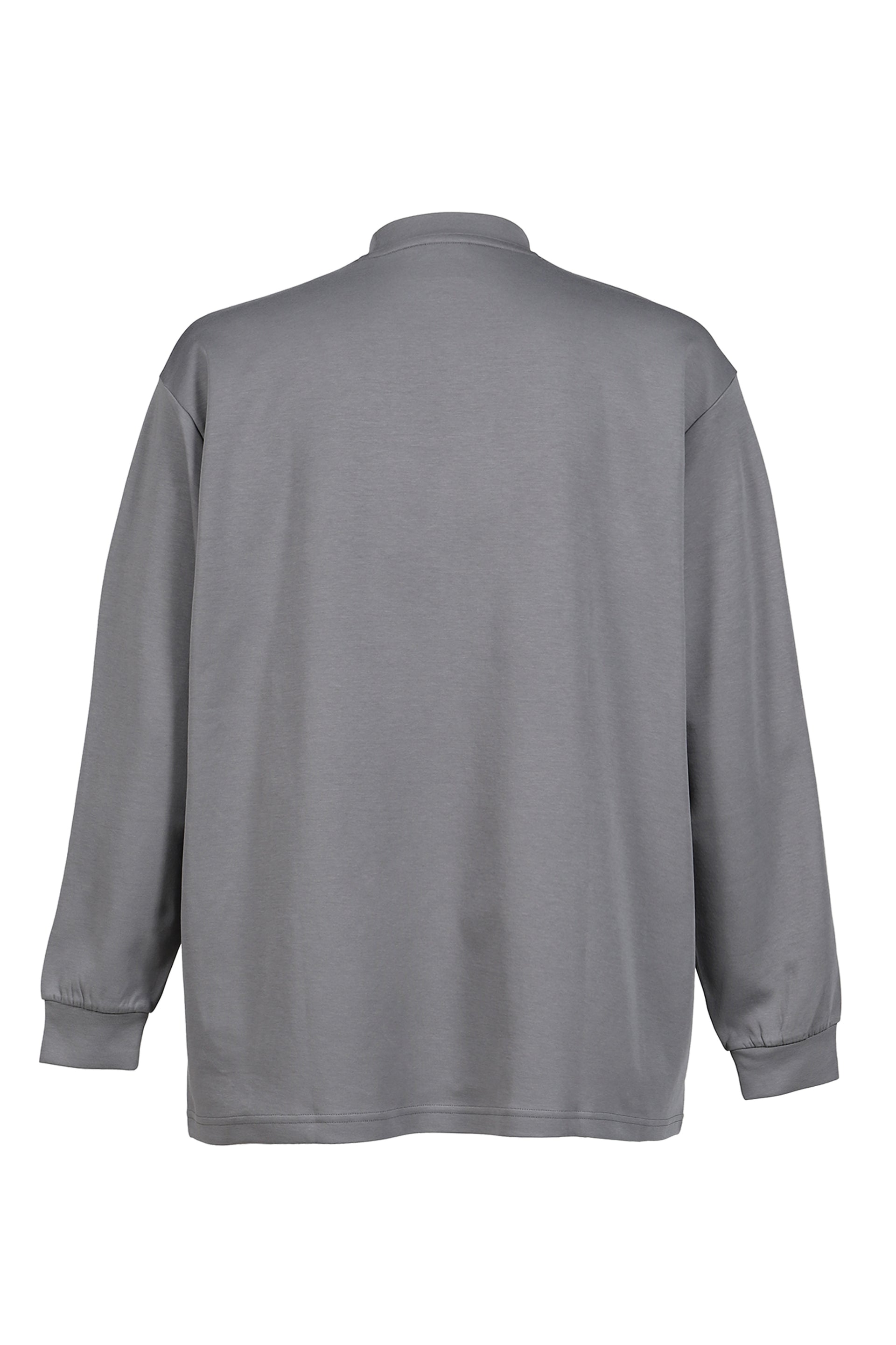 OVERSIZED LS TEE / FLAT MEDIUM GRY