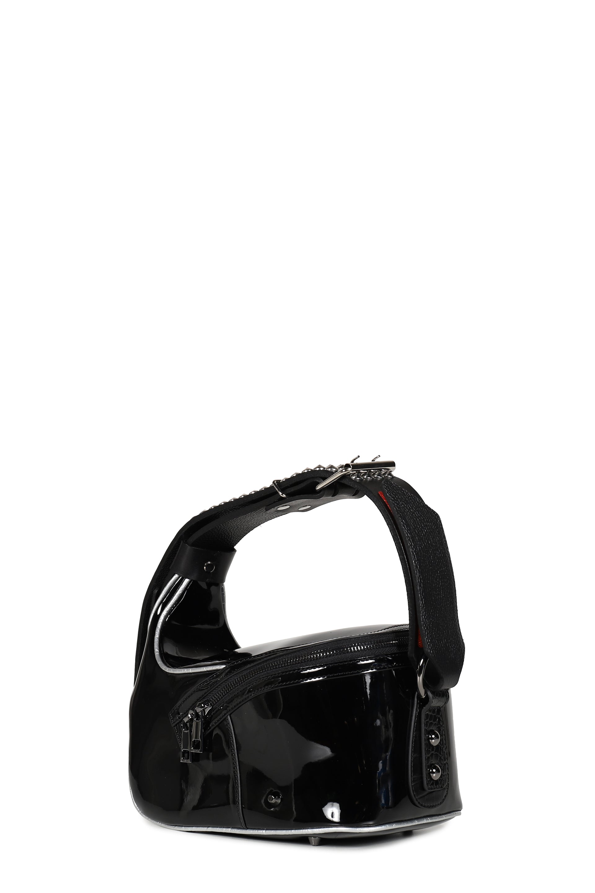 STUDDED BEAUTY BAG / BLK
