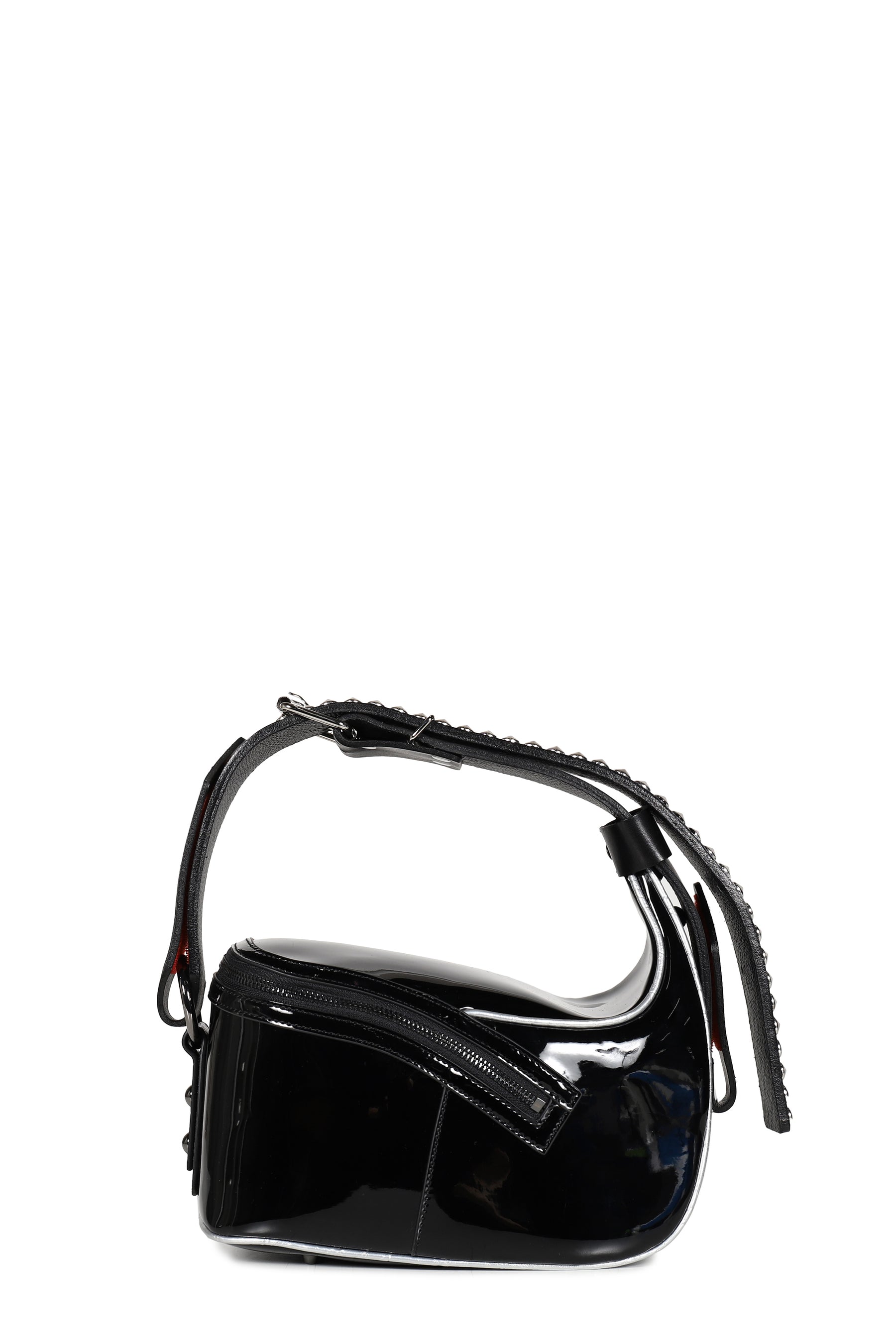 STUDDED BEAUTY BAG / BLK
