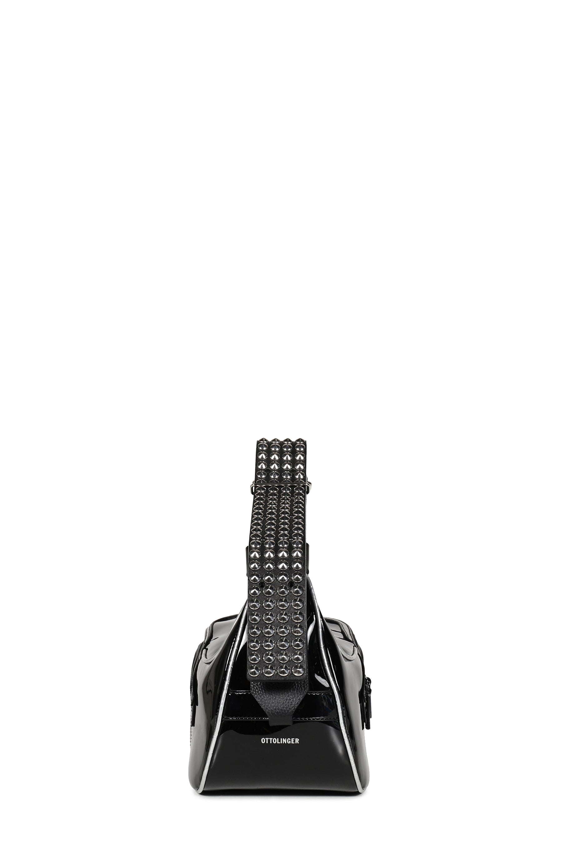 STUDDED BEAUTY BAG / BLK