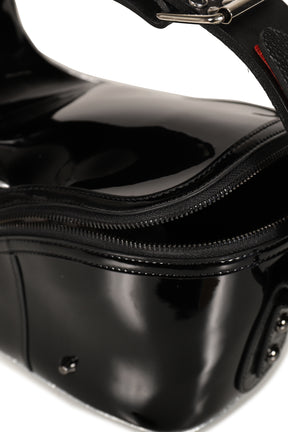 STUDDED BEAUTY BAG / BLK