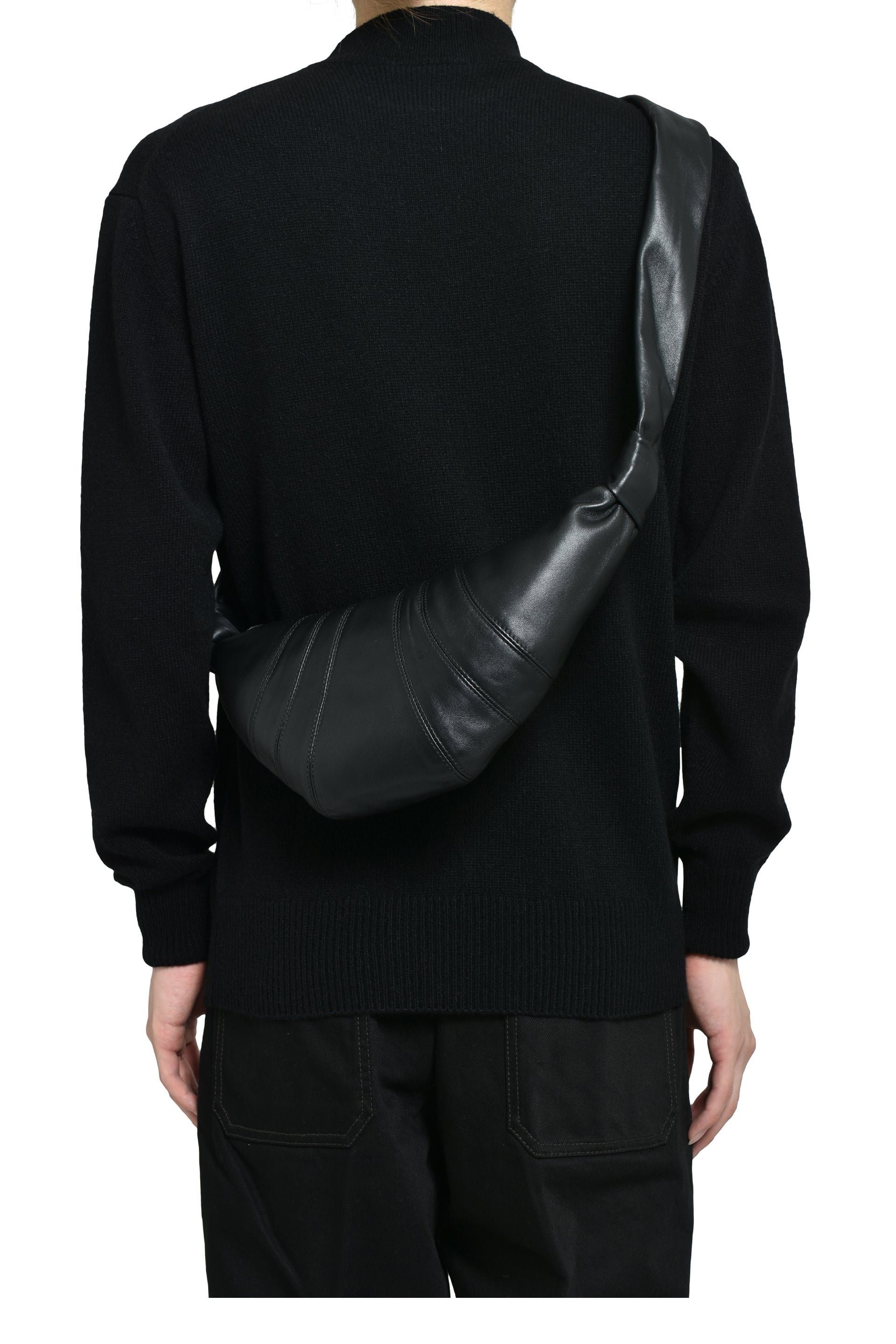 SMALL CROISSANT BAG / BLK