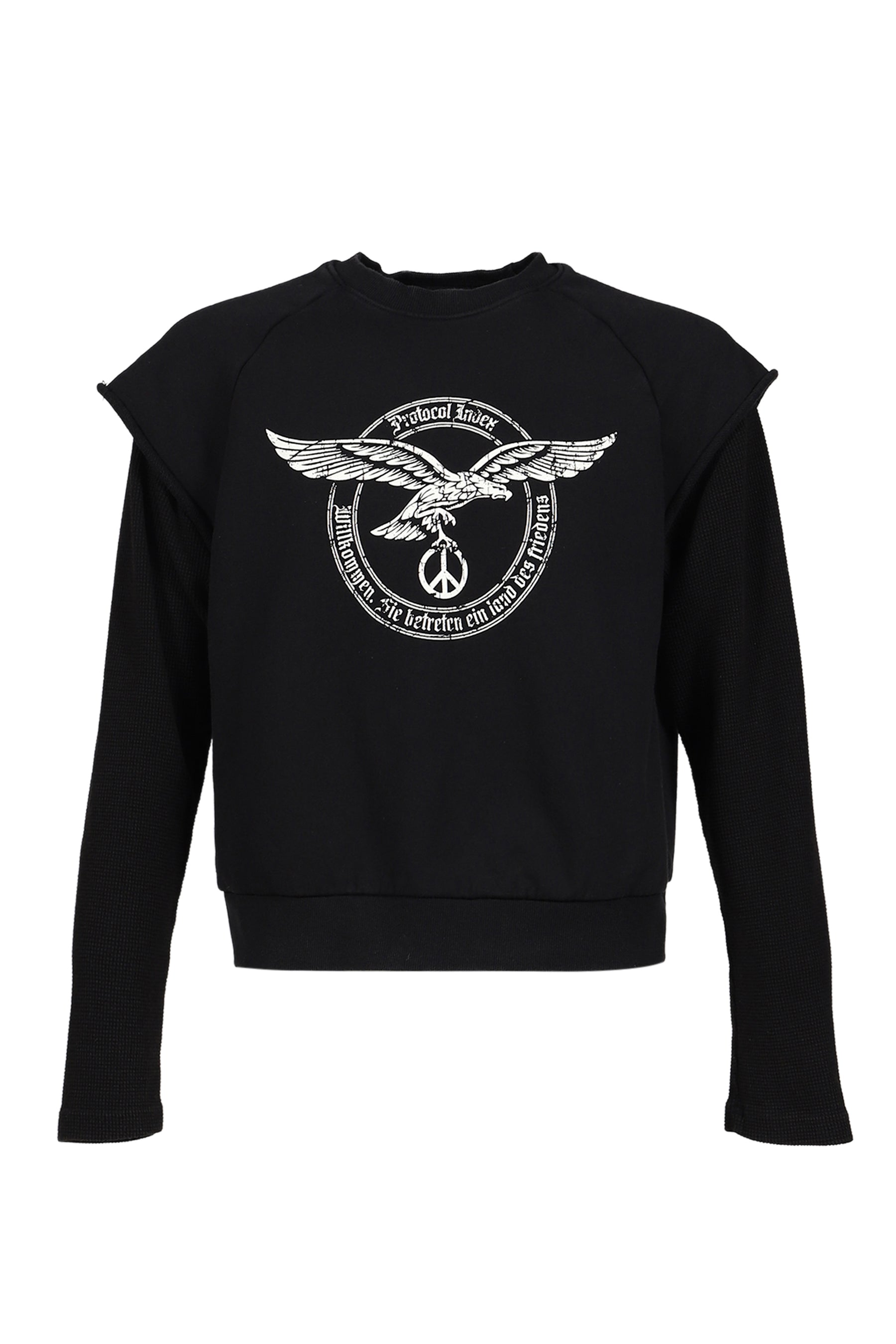 LAYERED THERMAL JERSEY / BLK