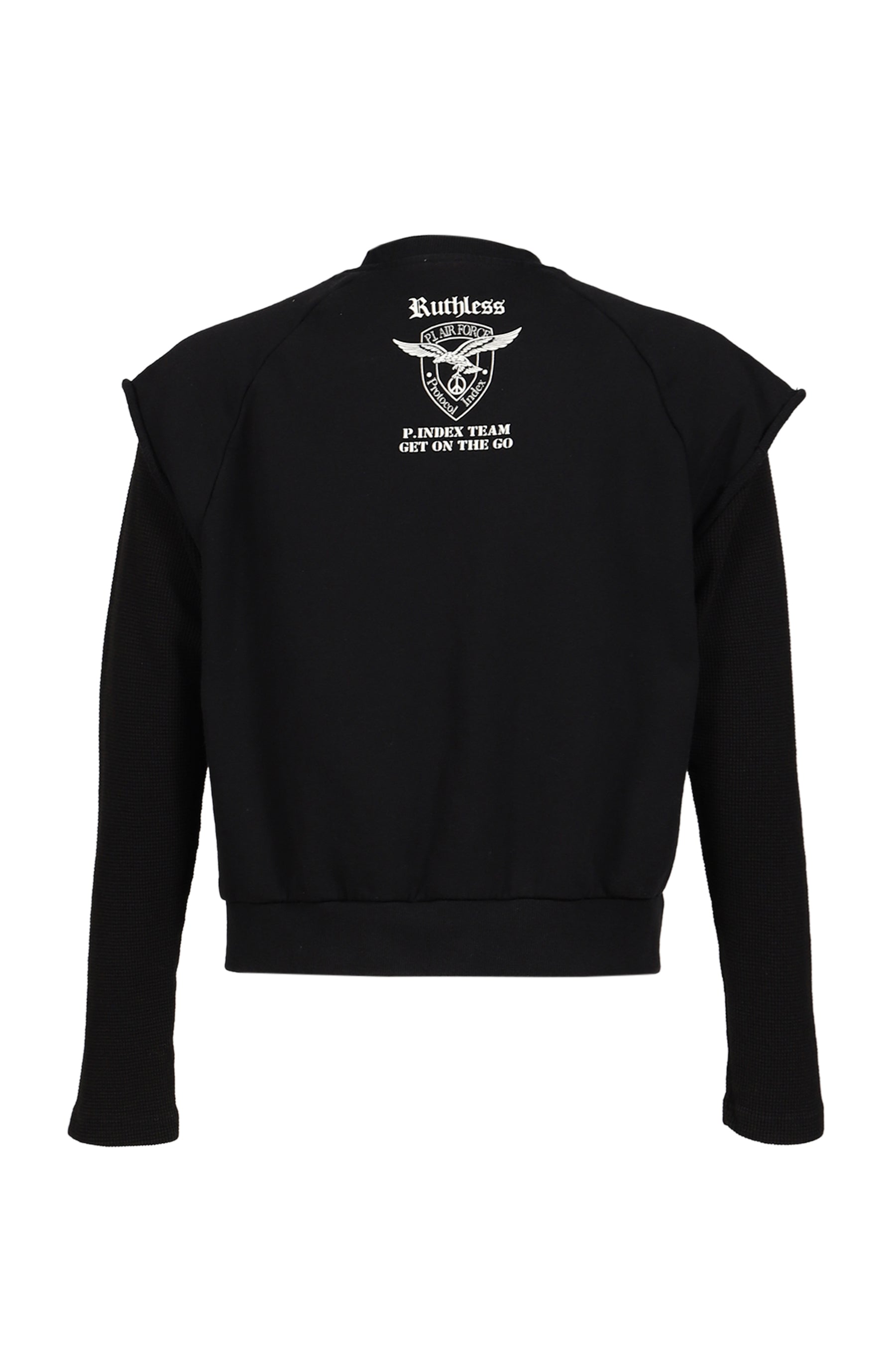 LAYERED THERMAL JERSEY / BLK