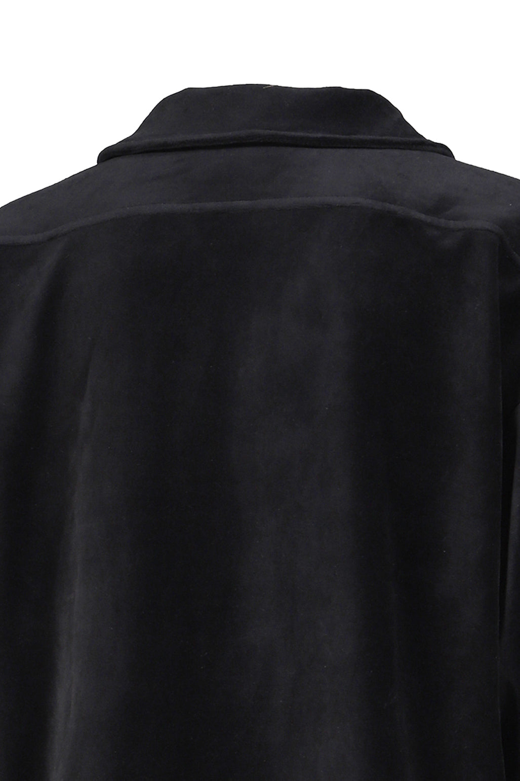 TIGHTBOOTH タイトブース SS26 TBPR / SKIPPER VELOUR L/S SHIRT / BLK