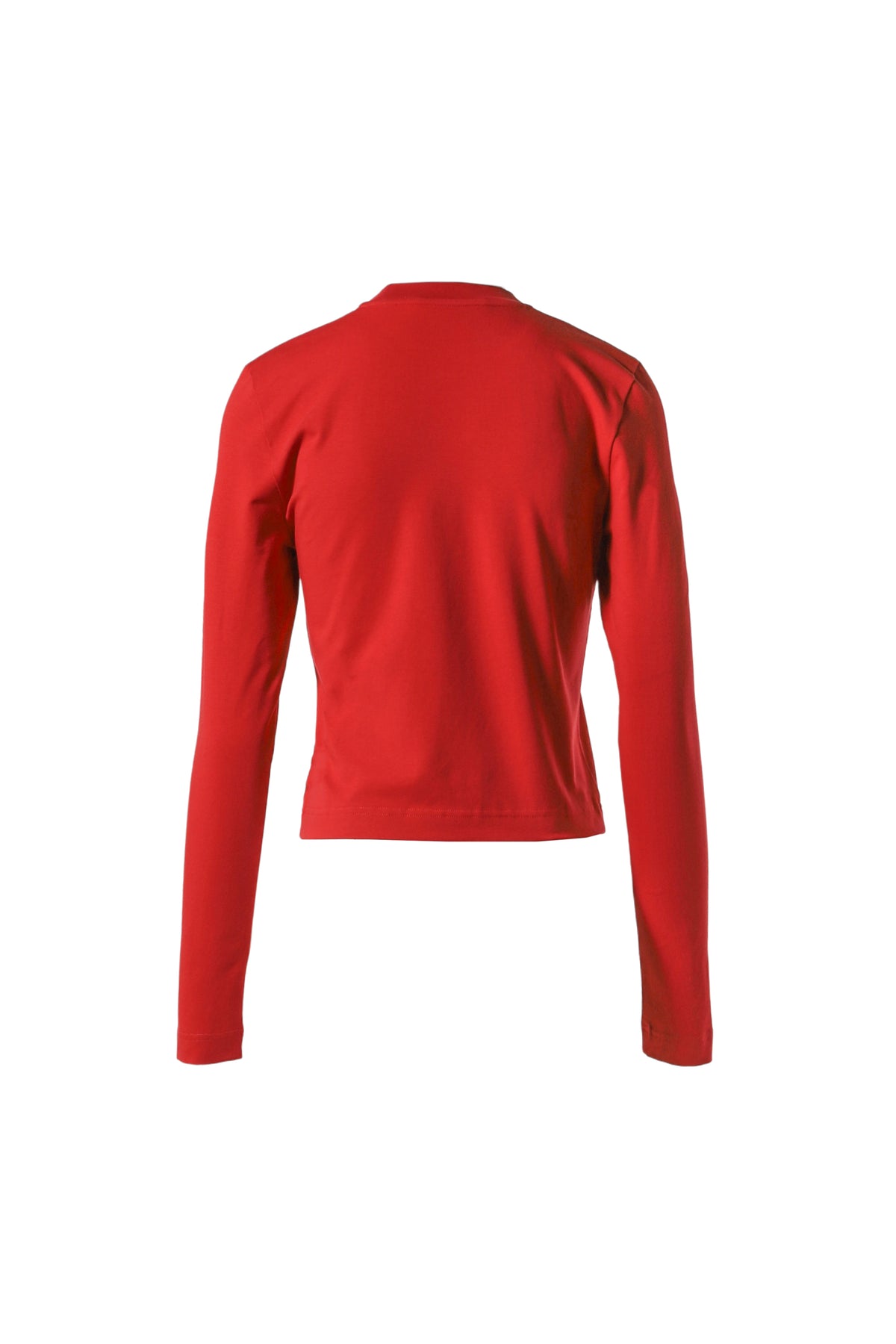 LE TSHIRT GROS GRAIN - ML / DARK RED